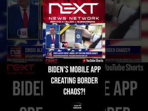 Read more about the article Crisis Alert!! Biden’s Mobile App Creating Border Chaos?! #shorts