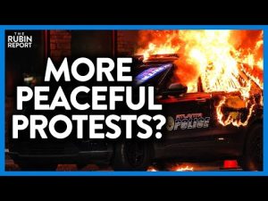 Read more about the article Watch How CNN Describes Antifa Protest As Cop Car BURNS on Camera | @RubinReport