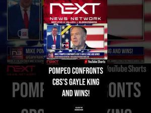 Read more about the article Mike Pompeo Confronts CBS’s Gayle King and Wins! #shorts