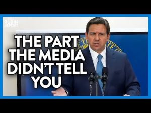 Read more about the article Media IGNORES Facts to Smear DeSantis, His Response Is PEREFECT | @RubinReport