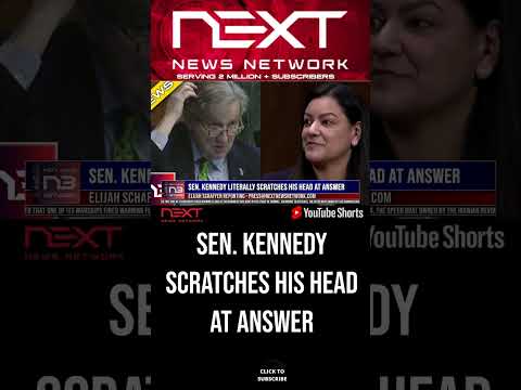 You are currently viewing Sen. Kennedy Literally Scratches his Head at Answer #shorts