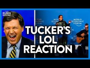 Read more about the article Tucker Carlson’s HILARIOUS Impression of Bizarre WEF Musical Performance | @RubinReport