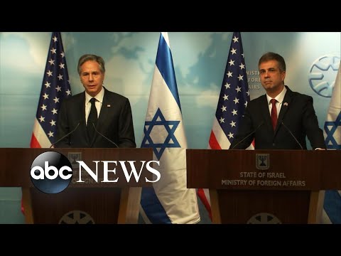 You are currently viewing Blinken meets with Israeli foreign minister