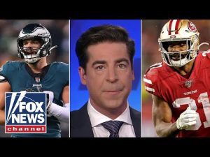 Read more about the article Jesse Watters addresses Eagles game controversies