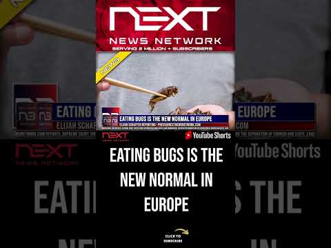 You are currently viewing Eating Bugs Is the New Normal in Europe #shorts