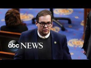 Read more about the article George Santos recuses himself from committees amid questions of falsehoods