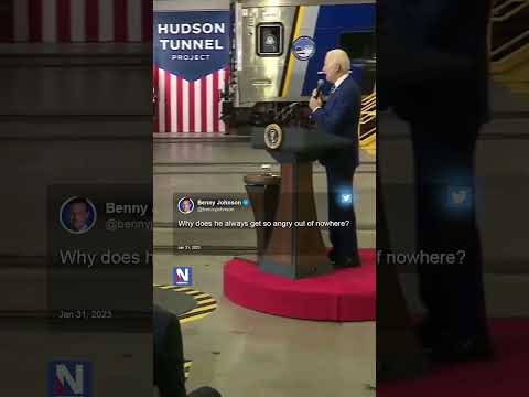 You are currently viewing Biden gets inexplicably angry mid-speech: Benny Johnson