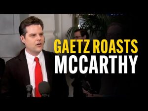 Read more about the article Gaetz Drops Nuclear BOMB on McCarthy in SCATHING Speech