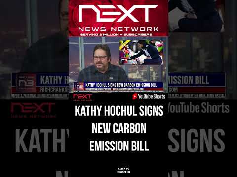 You are currently viewing Kathy Hochul Signs New Carbon Emission Bill #shorts