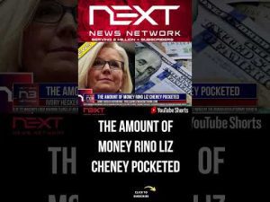 Read more about the article The Amount of Money RINO Liz Cheney Pocketed #shorts