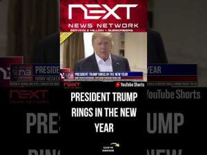 Read more about the article President Trump Rings in the New Year #shorts