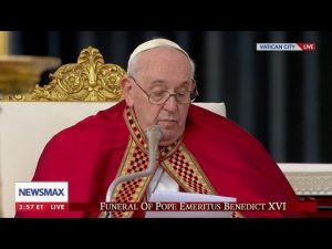 Read more about the article Pope Francis gives homily for Pope Emeritus Benedict XVI’s funeral mass