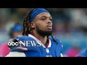 Read more about the article NFL player Damar Hamlin ‘moving in a positive direction’ after cardiac arrest