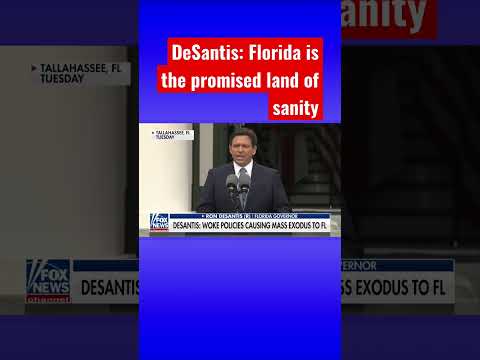 You are currently viewing Ron DeSantis: Woke policies have caused a massive exodus to Florida #shorts #shortsvideo #shortsfeed