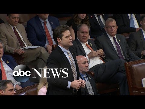 You are currently viewing Rep. Gaetz votes for Donald Trump as House speaker