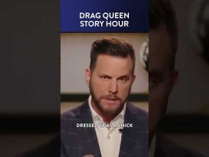 Read more about the article Host REGRETS Playing Clip to Normalize Drag Queen Story Hour #Shorts |   @RubinReport