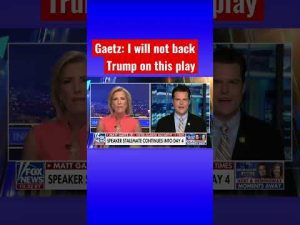 Read more about the article Matt Gaetz calls Trump wrong for supporting McCarthy #shorts #shortsvideo #shortsfeed
