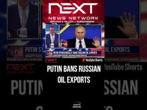 Read more about the article Putin Strategically bans Russian oil exports #shorts