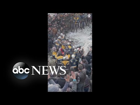 You are currently viewing Entire family rescued from earthquake rubble in Syria