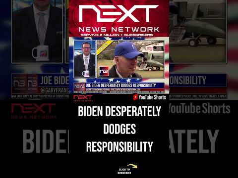 You are currently viewing Joe Biden Desperately Dodges Responsibility #shorts