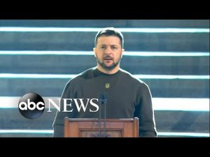 Read more about the article Zelenskyy appeals for more aid during meetings with UK, European leaders l GMA