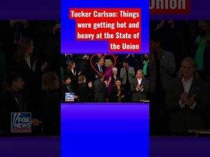 Read more about the article Tucker roasts ‘steamy’ smooch between Jill Biden & Doug Emhoff #shorts