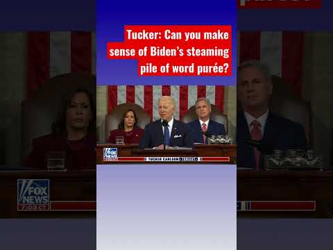 You are currently viewing Tucker roasts Biden’s mental condition #shorts