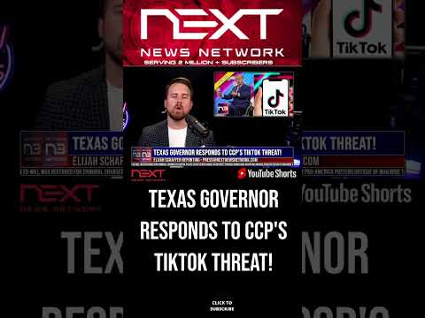 You are currently viewing Texas Governor Responds to CCP’s TikTok Threat! #shorts