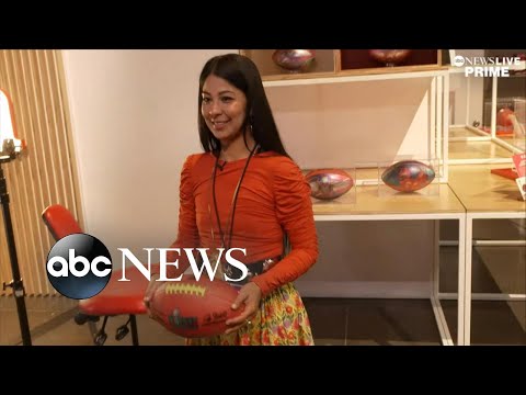 You are currently viewing The woman behind historic Super Bowl mural art | ABCNL