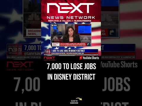 You are currently viewing 7,000 To Lose Jobs in Disney District #shorts
