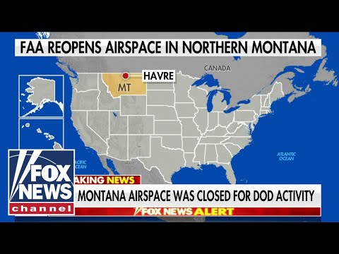 You are currently viewing FAA: Montana airspace was closed for DOD activity