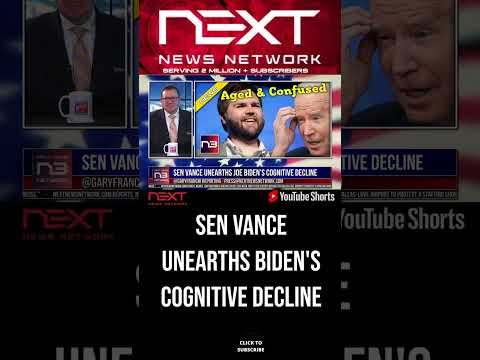You are currently viewing Sen Vance Unearths Joe Biden’s Cognitive Decline #shorts