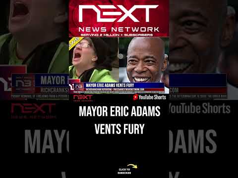 You are currently viewing Mayor Eric Adams Vents Fury #shorts
