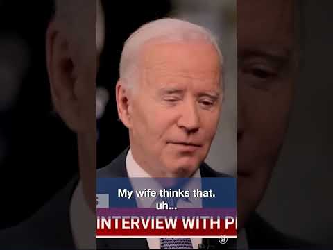 You are currently viewing Did Biden Just Fall Asleep During This Interview??? #Shorts