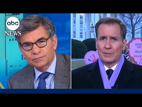 You are currently viewing John Kirby goes one-on-one with George Stephanopoulos on shootdowns of suspicious objects | GMA