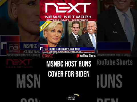 You are currently viewing MSNBC Host RUNS Cover for Biden #shorts
