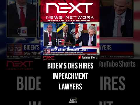 You are currently viewing Biden’s DHS HIRES Impeachment Lawyers #shorts