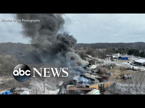 You are currently viewing Chemical concerns after train crash in Ohio