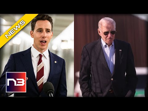 You are currently viewing Hawley UNLEASHED: Drops 7 Word Anvil on Biden’s Head with IMPEACHABLE Accusation
