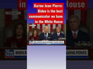 Read more about the article Karine Jean-Pierre praises Biden’s talking points despite his ‘bogus’ claims