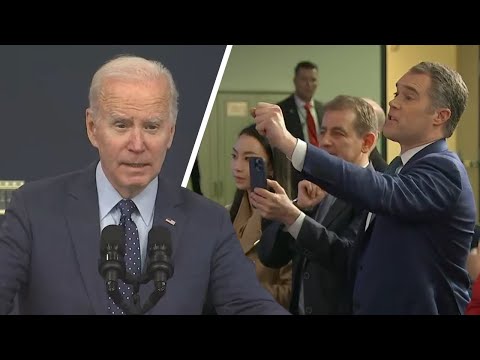 You are currently viewing Biden LOSES IT When Reporter Asks About Family Business Dealings In China