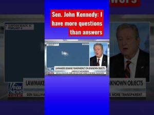 Read more about the article Sen. Kennedy on UFO sightings, extraterrestrial life #shorts