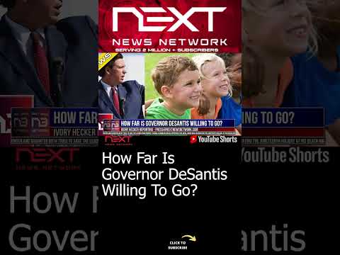 You are currently viewing How Far Is Governor DeSantis Willing To Go? #shorts