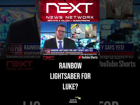 You are currently viewing Rainbow Lightsaber For Luke? Disney Says YES! #shorts