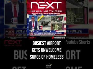 Read more about the article Busiest Airport Gets Unwelcome SURGE of Homeless #shorts