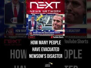 Read more about the article How Many People Have EVACUATED Newsom’s Disaster? #shorts