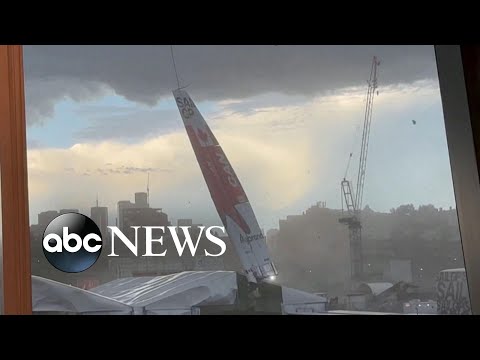 You are currently viewing Dramatic moments at sail race