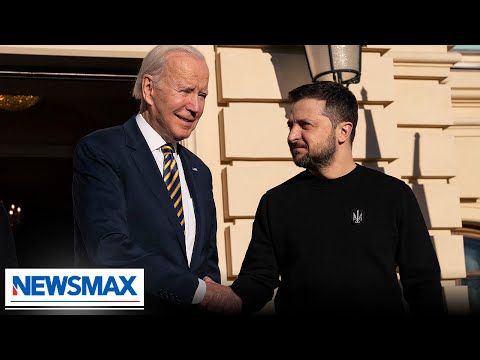 You are currently viewing President Biden makes surprise trip to Ukraine | Wake Up America