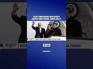 Read more about the article Biden said it well himself: Greg Kelly Reports