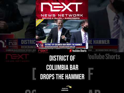 You are currently viewing District of Columbia Bar Drops The Hammer #shorts